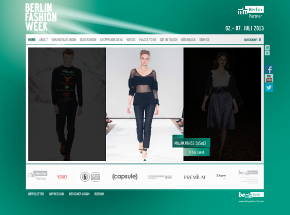 Berlin Fashion Week Juli 2013