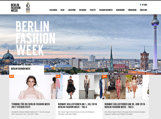 Berlin Fashion Week Juli 2016